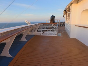 Sonnendecks vorne, Deck 9
