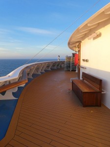 Sonnendecks vorne, Deck 9