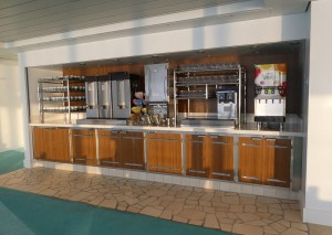 Garden Café Außenbereich