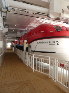 offenes Deck auf Deck 7