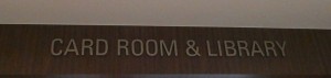 Card Room & Library