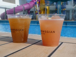 Verschnaufpause am Pool
