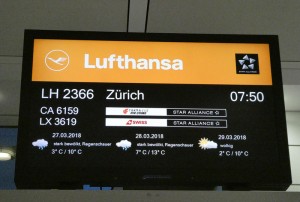 LH 2366 München - Zürich