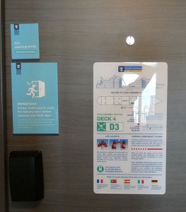 Rettungsplan und Do not Disturb Magnet