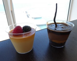 Flan und Chocolate Dulce de Leche