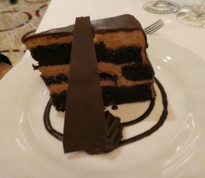 Warm Hazelnut Chocolate Cake