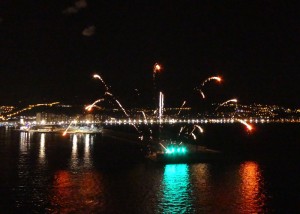 Feuerwerk zum Abschied
