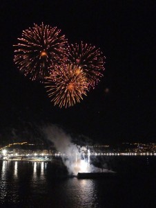 Feuerwerk zum Abschied