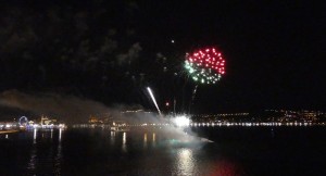 Feuerwerk zum Abschied