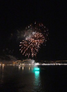 Feuerwerk zum Abschied