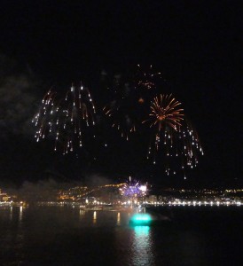 Feuerwerk zum Abschied