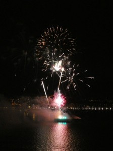 Feuerwerk zum Abschied