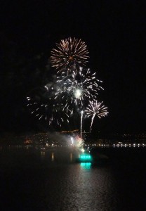 Feuerwerk zum Abschied