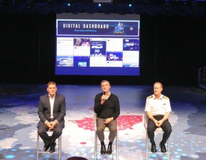 Cruisediary auf dem Digital Dashboard