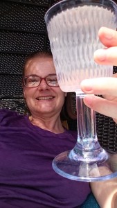 Prost mit einem Coconut Martini