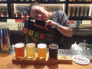 Parched Pig Beer Sampler