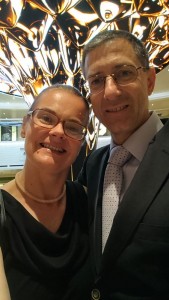 Gala-Selfie im Atrium