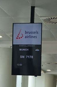 nein, nicht Brussels, sondern LH 1927