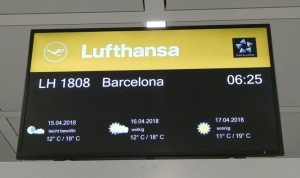 LH 1808 MUC - BCN