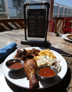 Mittagessen im Pig & Anchor