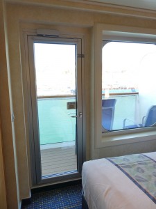 Balkon und Fenster