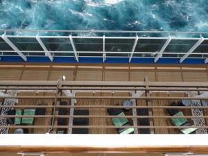 Blick nach unten