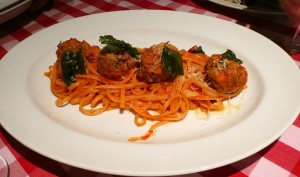 Linguini with Meatballs