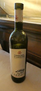 Cannonau di Sardegna vom Weingut Carros