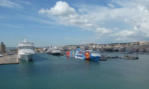 Abfahrt von Cagliari
