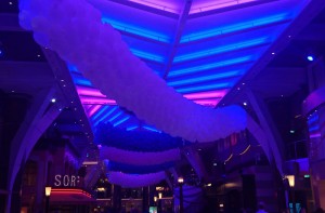 Vorbereitung zum Balloon Drop