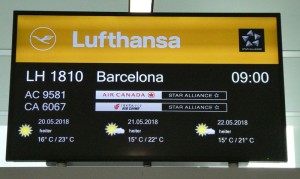 LH 1810 München - Barcelona