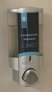 Spender in der Dusche