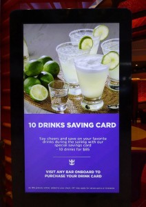 Karte für 10 Cocktails