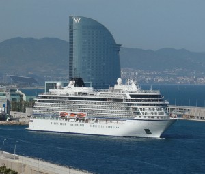 Abfahrt der Viking Sky