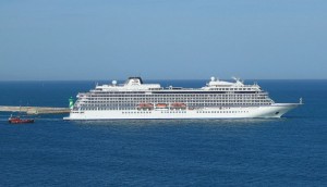 Abfahrt der Viking Sky