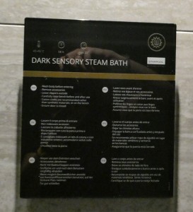 Themal Area Dark Sensory Steam Room