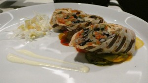 Toasted Vegetable Wrap