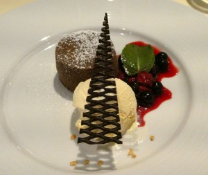 Warm Chocolate Molten Cake