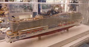 Modell im MSC Shop (Deko)