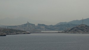 Anfahrt auf Marseille