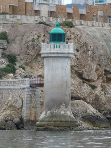 Leuchtturm an der Hafeneinfahrt