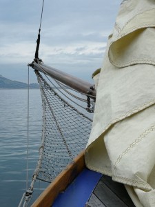 Blick zur Küste
