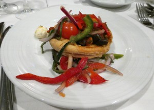 Goat Cheese & Tomato Tart