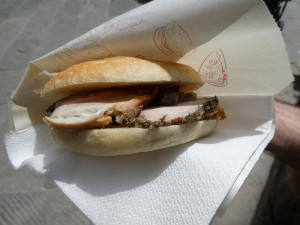 Panino con Porchetta