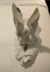 Handtuch-Hase