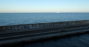 Ankunft in Civitavecchia