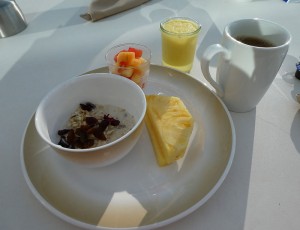 Frühstück im Solarium Bistro