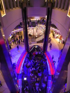 Blick auf die Royal Promenade