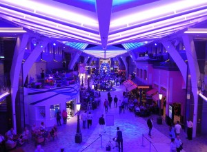 Blick auf die Royal Promenade