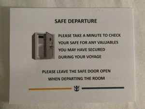 Safe Departure